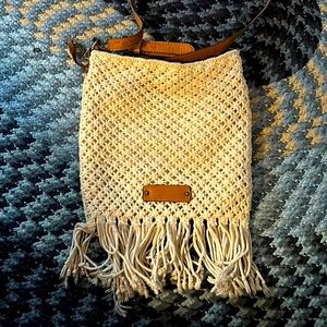 Lucky Brand Crochet Crossbody Bag